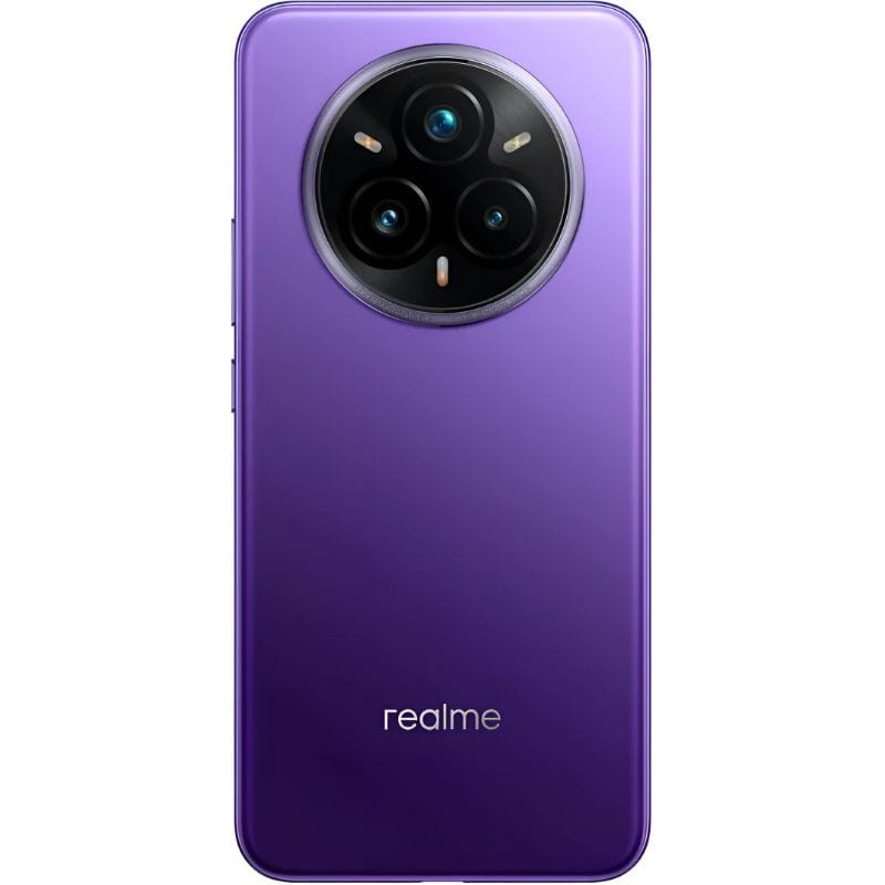 Realme 14 Pro+ 5G 12 GB/512 GB Lila - Imagem traseira do telemóvel