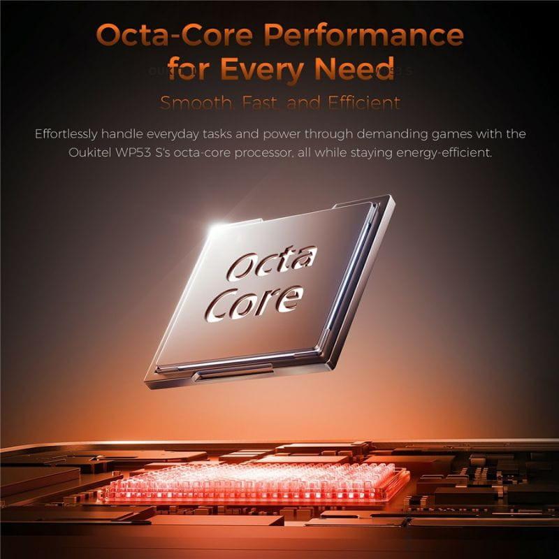 Oukitel WP53S 4GB/128GB Negro Rugged  - Procesador