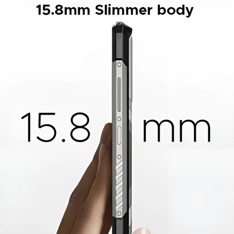 Doogee Blade 20 Max 12GB/1TB Rojo Rugged - diseño 