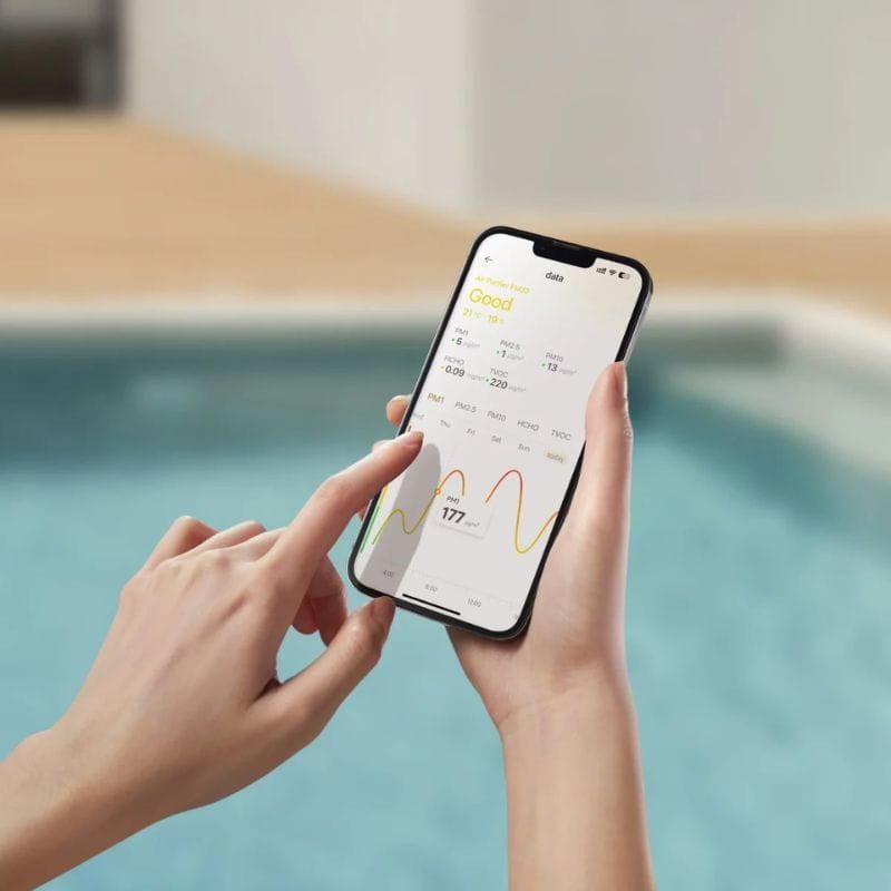 Dreame PM10 Bronze - Purificador de ar, imagem da aplicação