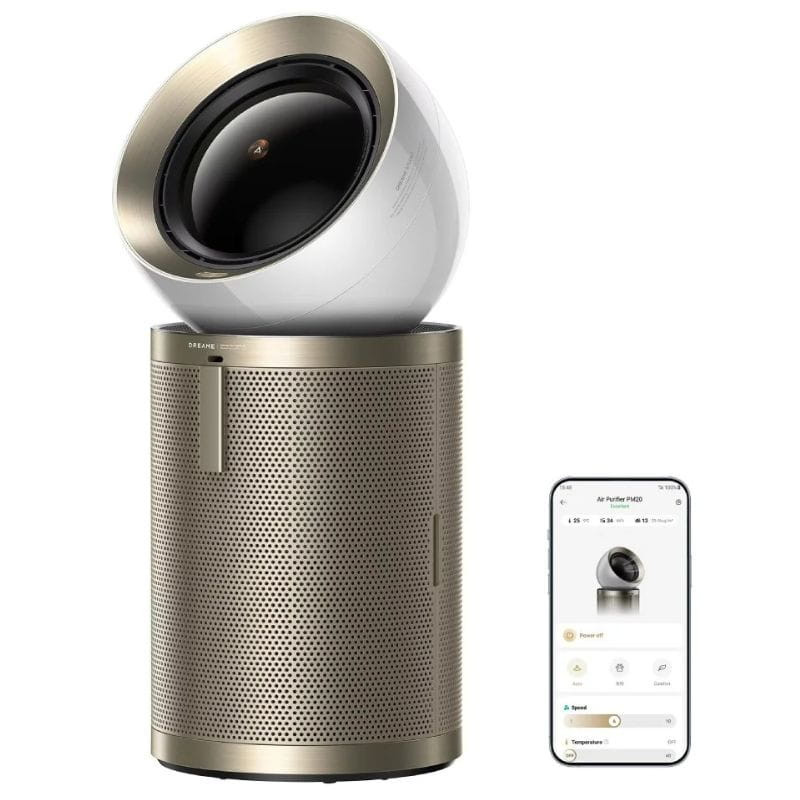 Dreame PM10 Bronze - Purificador de ar, imagem com aplicação