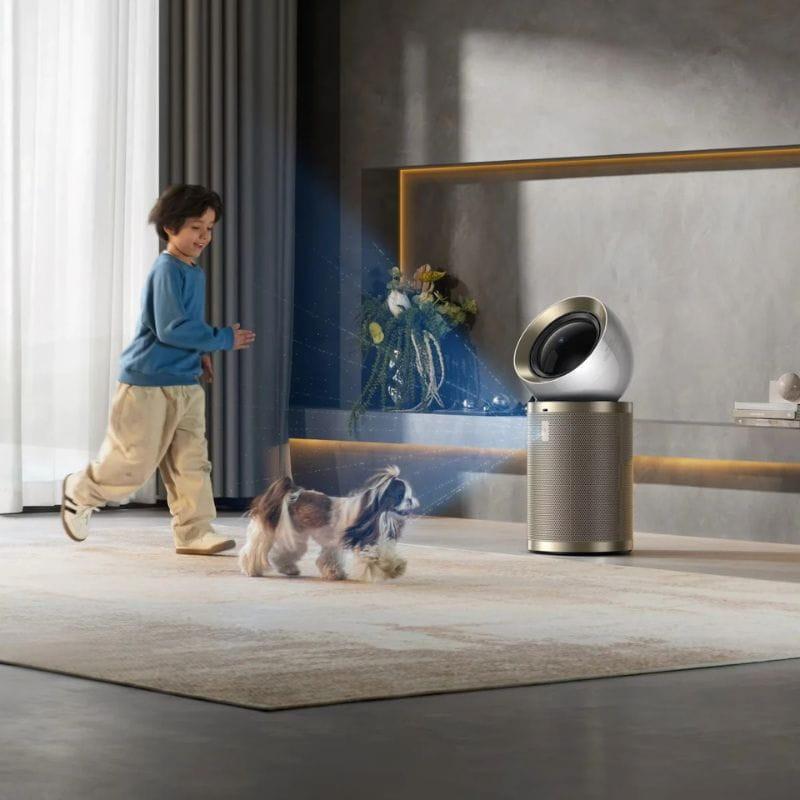Dreame AirPursue PM20 Bronce, Blanco - Purificador de Aire, imagen detectando personas