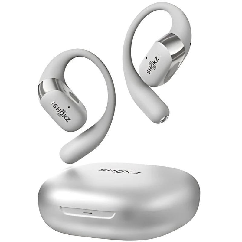 SHOKZ OpenFit 2+ Gris - Auriculares Inalámbricos Bluetooth