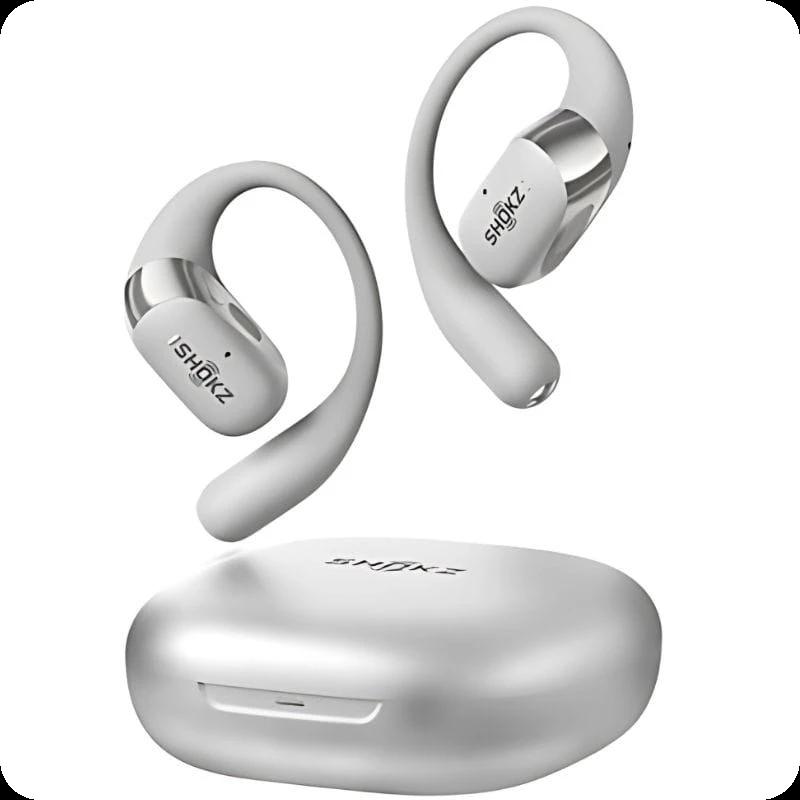 SHOKZ OpenFit 2+ Gris - Auriculares Inalámbricos Bluetooth