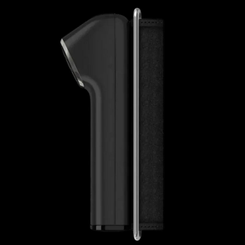 Garmin Index BPM - Tensiómetro inteligente com corpo preto elegante e perfil lateral compacto