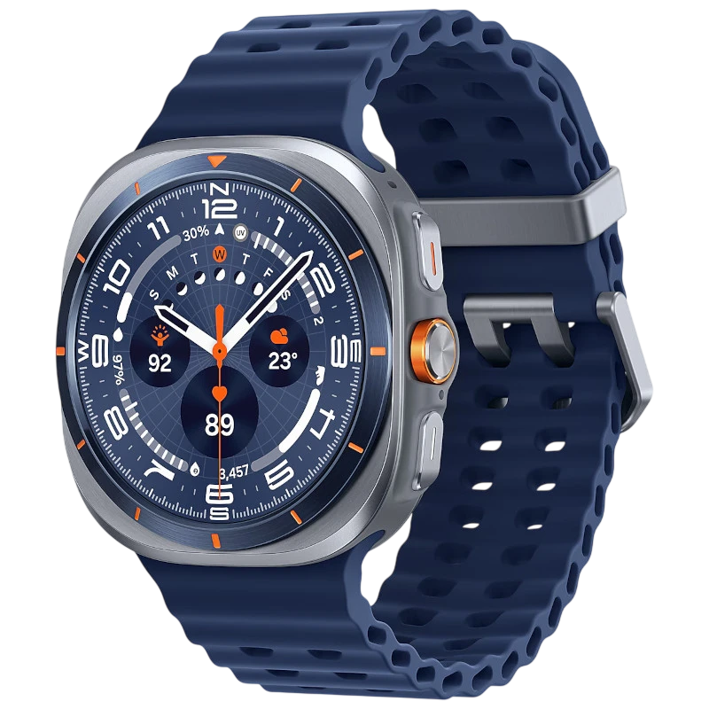 Samsung Galaxy Watch Ultra 2025 47 mm LTE Versão sem NFC Azul Titânio