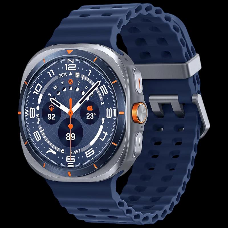 Samsung Galaxy Watch Ultra 2025 47 mm LTE Versão sem NFC Azul Titânio