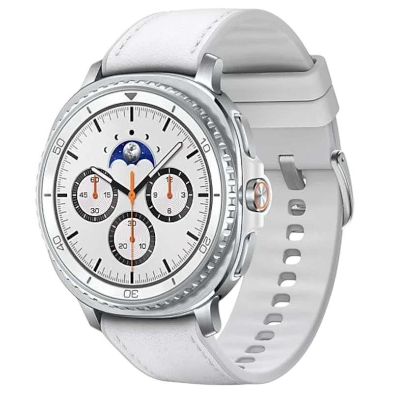 Samsung Galaxy Watch8 Classic L500 46 mm BT Version sans NFC Blanc