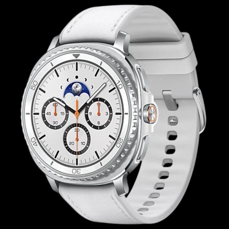 Samsung Galaxy Watch8 Classic L500  46 mm BT Version sans NFC Blanc