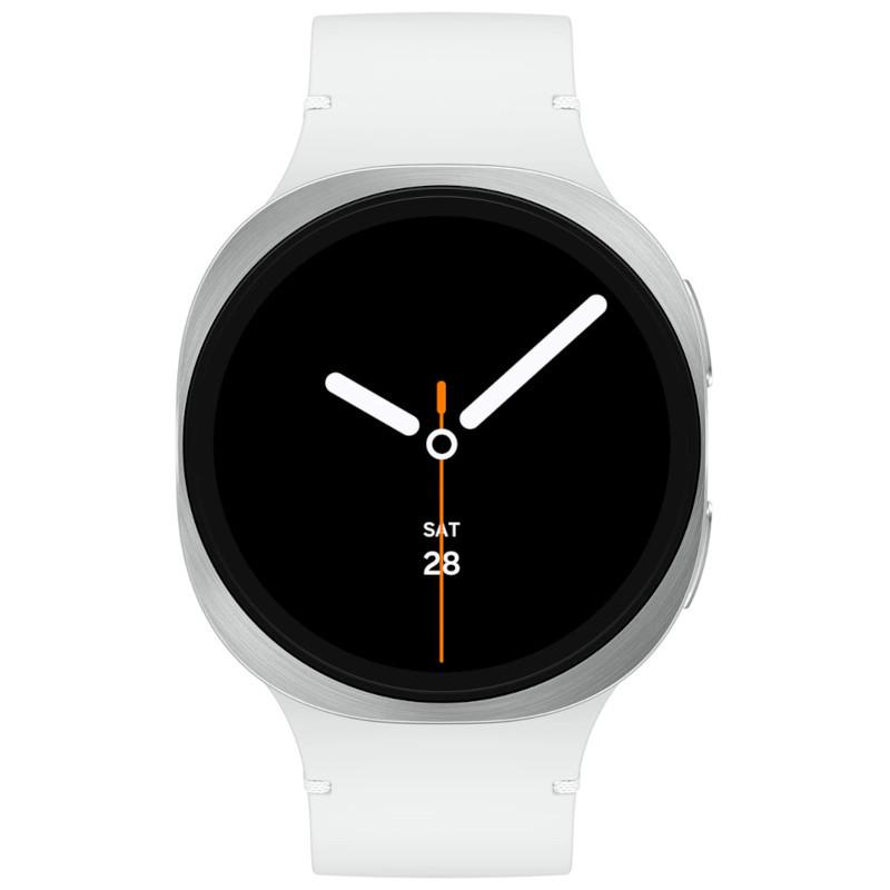 Frontale de Samsung Galaxy Watch8 44 mm LTE Argent