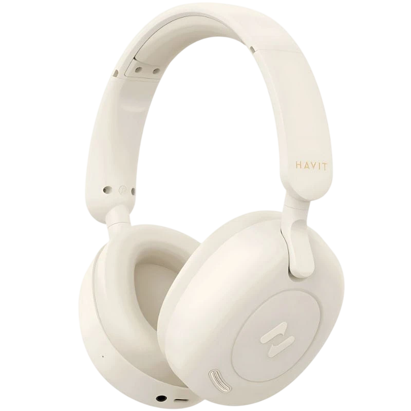 Havit H655BT Beige - Auriculares Bluetooth