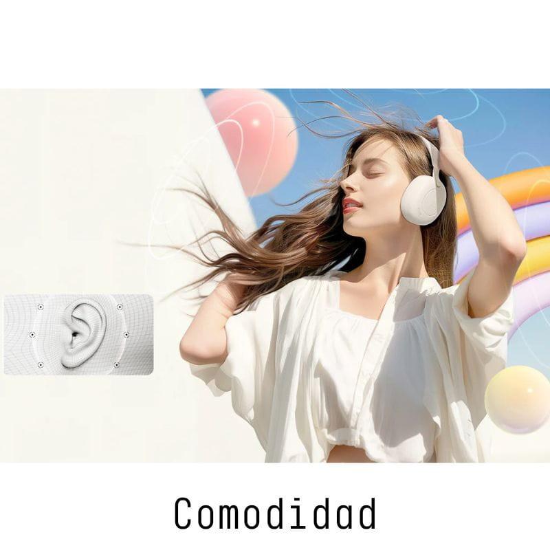 Havit H655BT Bege - Auscultadores Bluetooth confortáveis