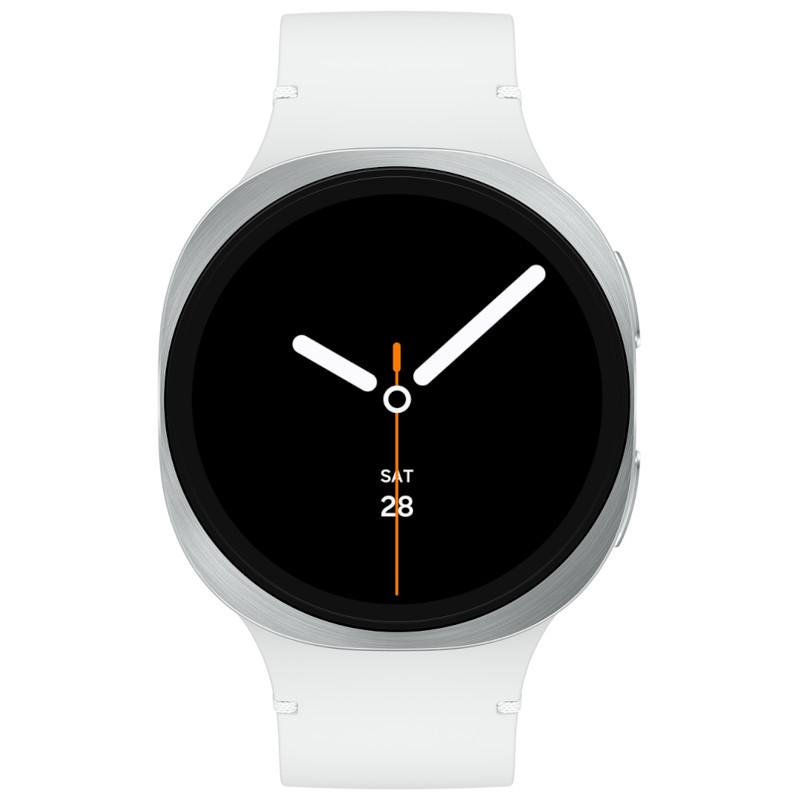 Frontale de Samsung Galaxy Watch8 44 mm BT Argent