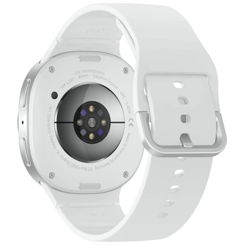 Arrière de Samsung Galaxy Watch8 44 mm BT Argent