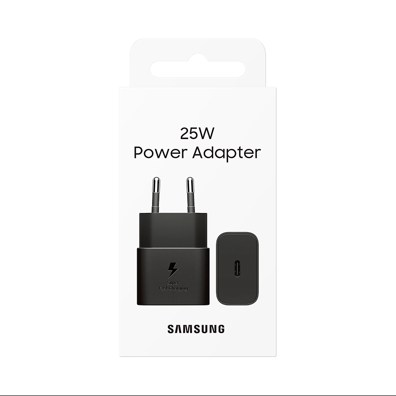 Cargador Ultrarápido 25W con cable Samsung- Caja