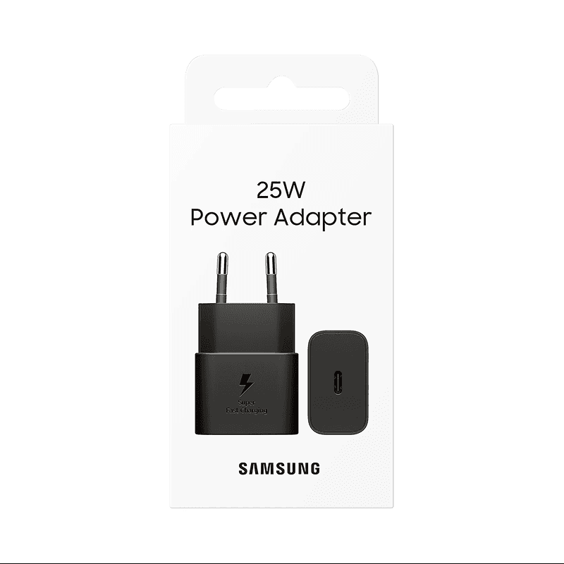 Cargador Ultrarápido 25W con cable Samsung- Caja
