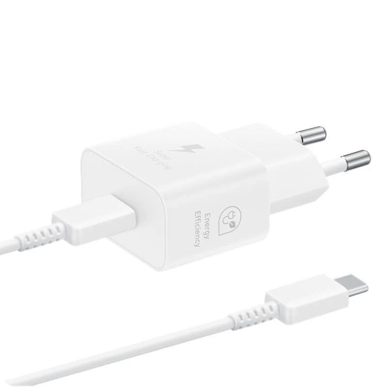 Cargador Samsung EP-T2510XWEGEU 25W - Blanco
