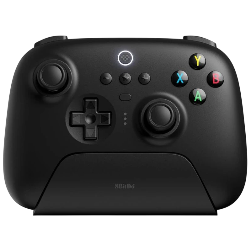 8BitDo Ultimate 2.4G avec base de recharge Noir - Manette pour PC/Android/Steam