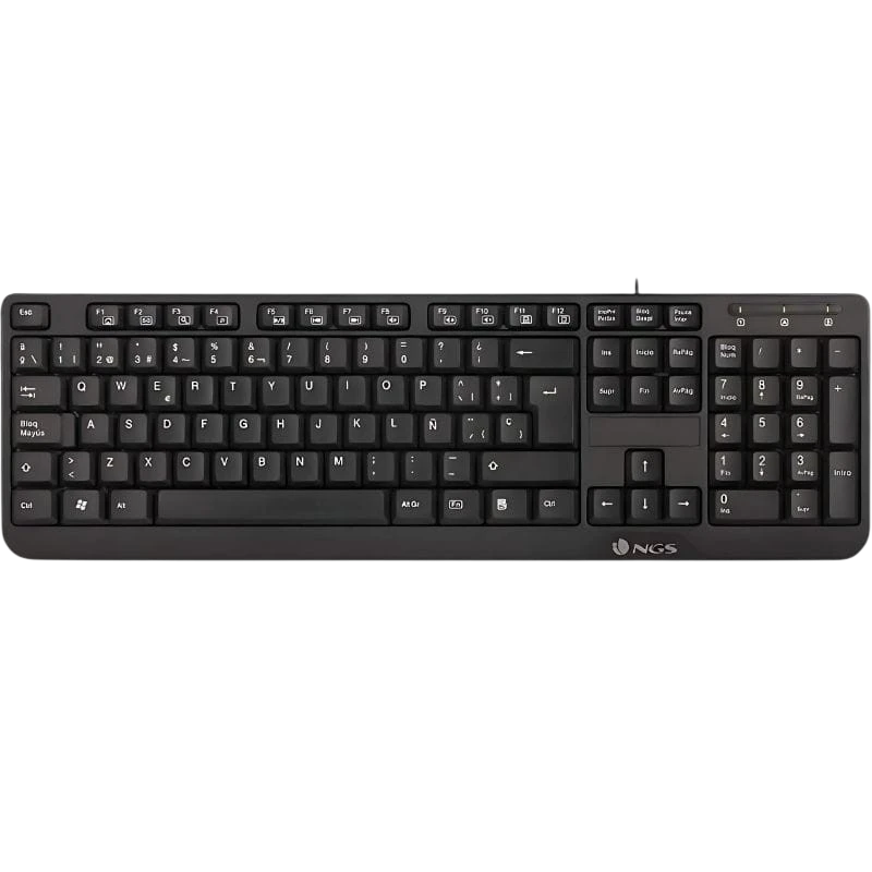 NGS FunkyV3 Teclado (Español) Membrana QWERTY Cable