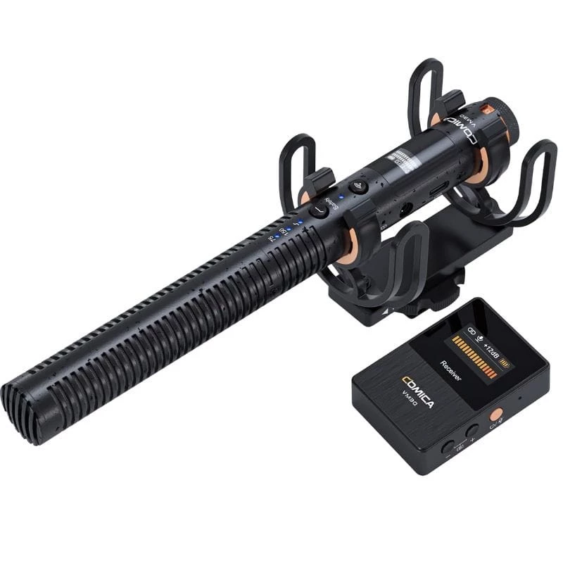 COMICA VM30 Micrófono Inalámbrico de Grabación Integrada y Flotante