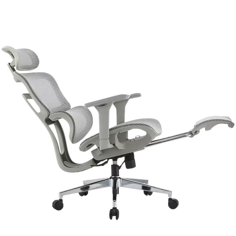 Powerbasic Tondela - Cadeira de escritório ergonómica, imagem lateral