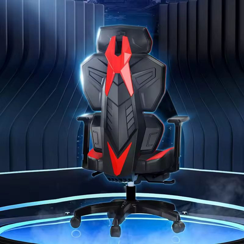 Silla Gaming Ergonómica Obidos Roja, imagen trasera