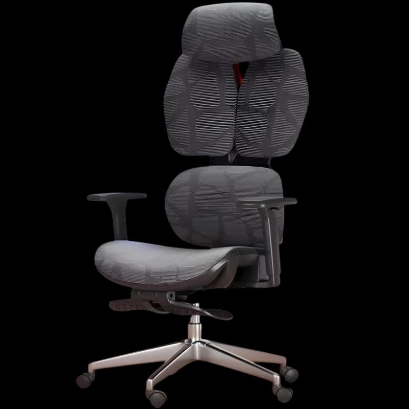 Silla Gaming Ergonómica Crato Gris