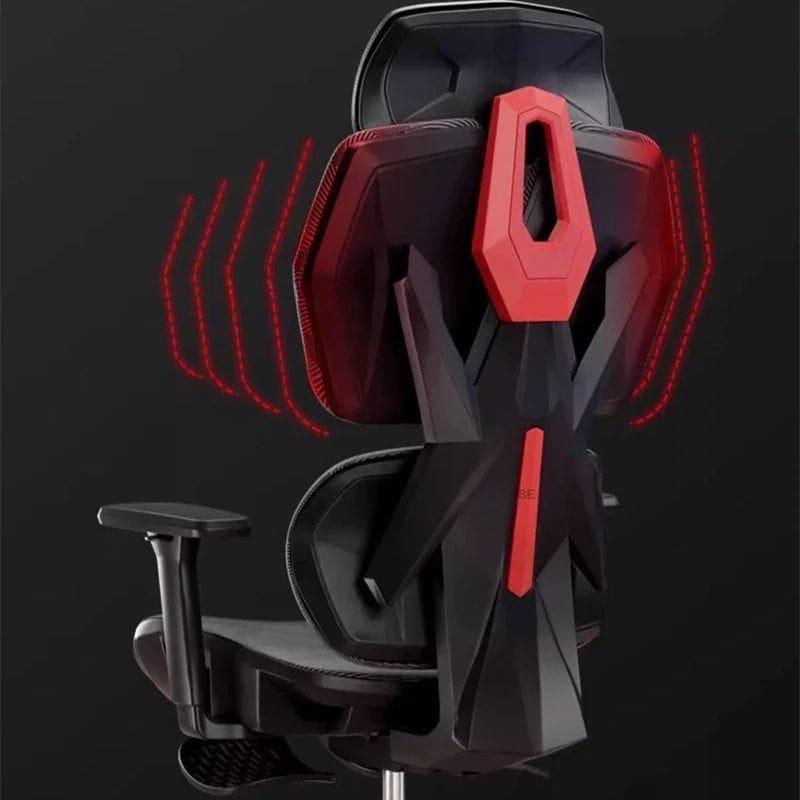 Silla Gaming Ergonómica Crato Gris, respaldo regulable