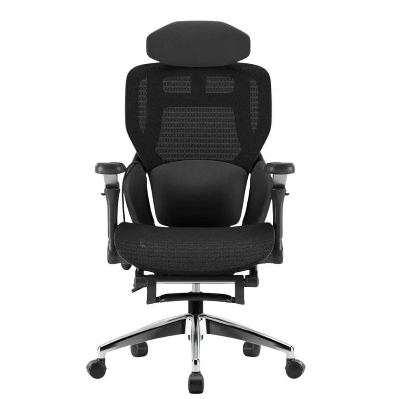 Silla de Oficina Ergonómica Amarante Negro, imagen frontal