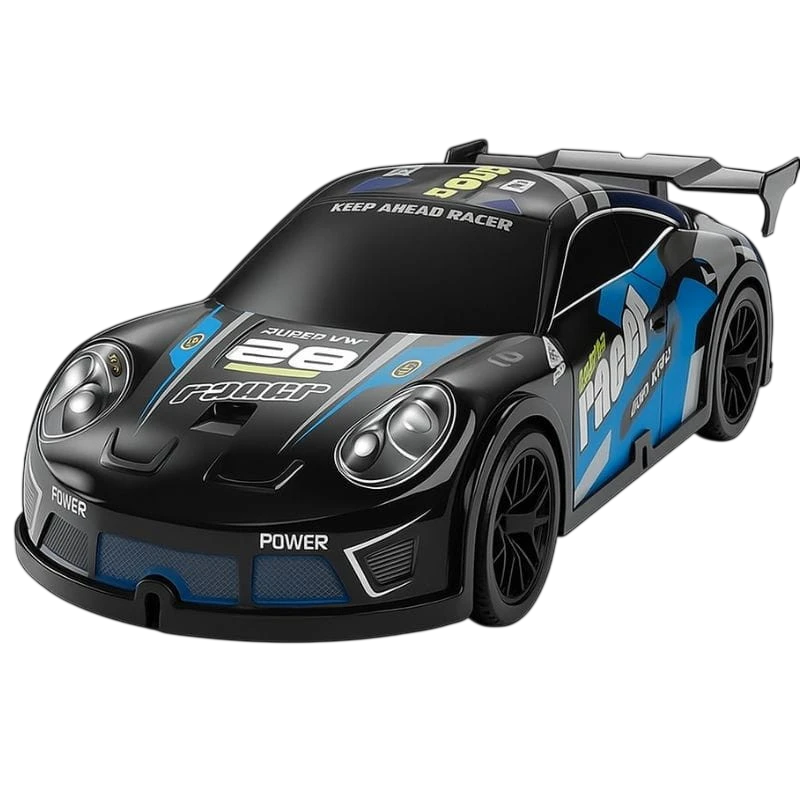 804P 1/22 4WD Drift Noir Bleu - Voiture RC électrique