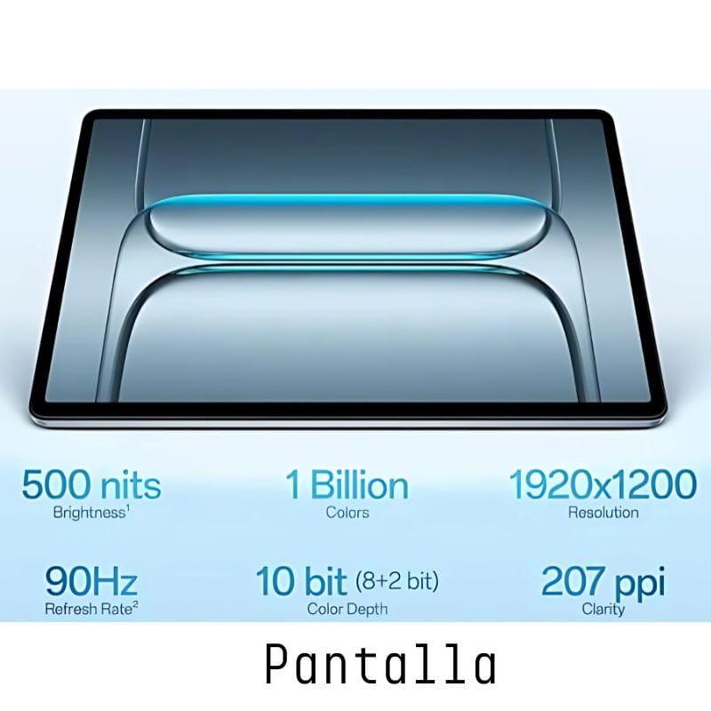 Oneplus Pad Lite WiFi 6GB/128GB Aero Blue, características de la pantalla