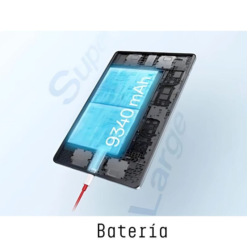 Oneplus Pad Lite WiFi 6GB/128GB Aero Blue, gran batería