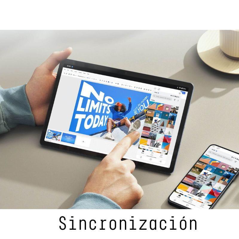 Oneplus Pad Lite WiFi 6GB/128GB Aero Blue, sincronización 