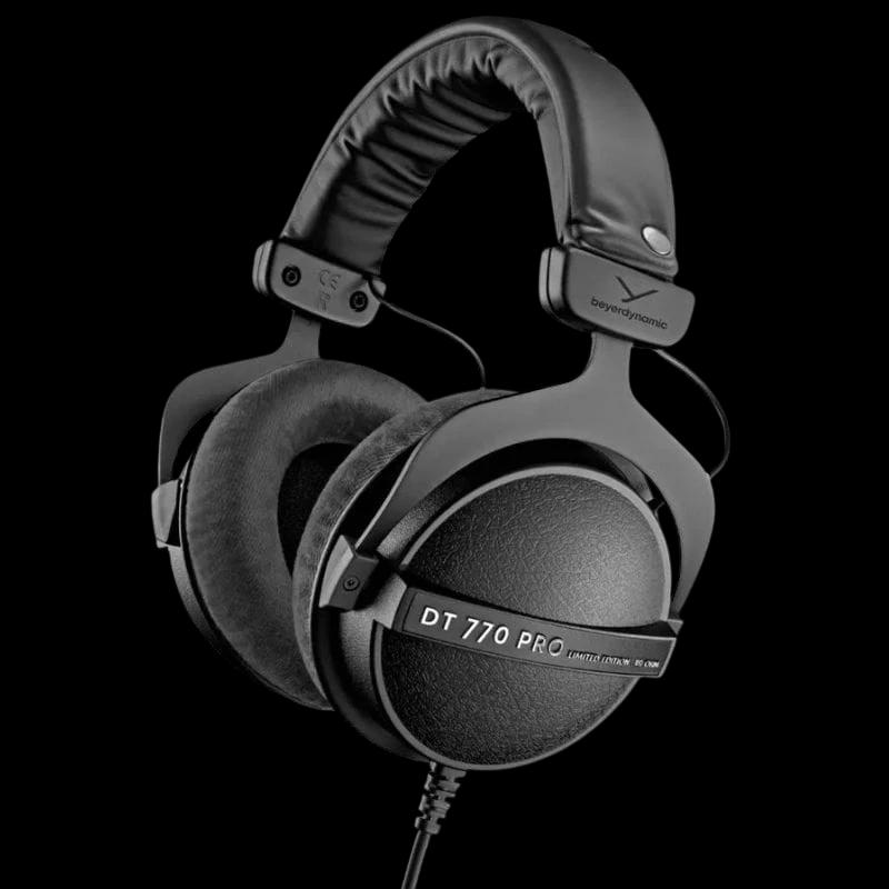Beyerdynamic DT 770 Pro 80 Ω Noir Édition limitée - Casque studio fermé avec câble