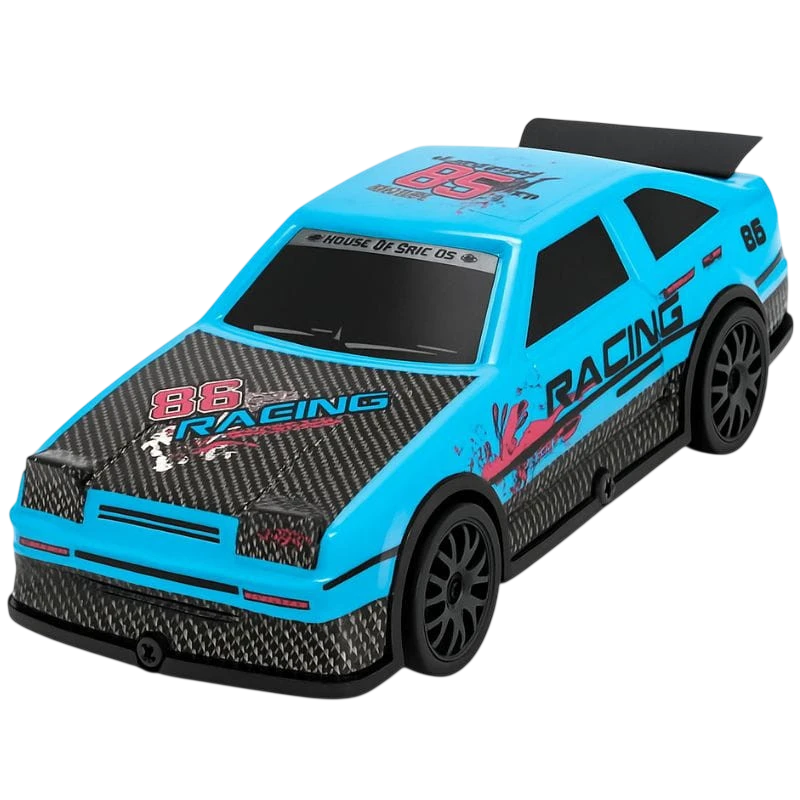  810P  1/22 4WD Drift Noir Bleu Clair - Voiture RC électrique