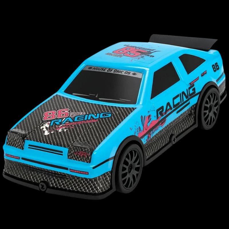  810P  1/22 4WD Drift Noir Bleu Clair - Voiture RC électrique