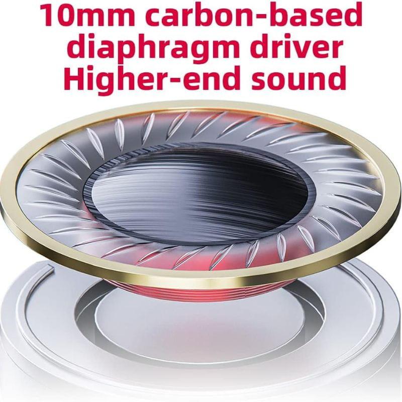Gráfico de respuesta en frecuencia del FiiO FD11 Plata, afinado para voces, folk y ACG; curva suave con graves controlados y agudos atenuados.