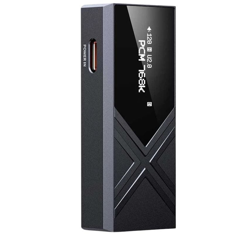 FiiO KA17 Amplificador/ DAC portátil Negro, imagen lateral