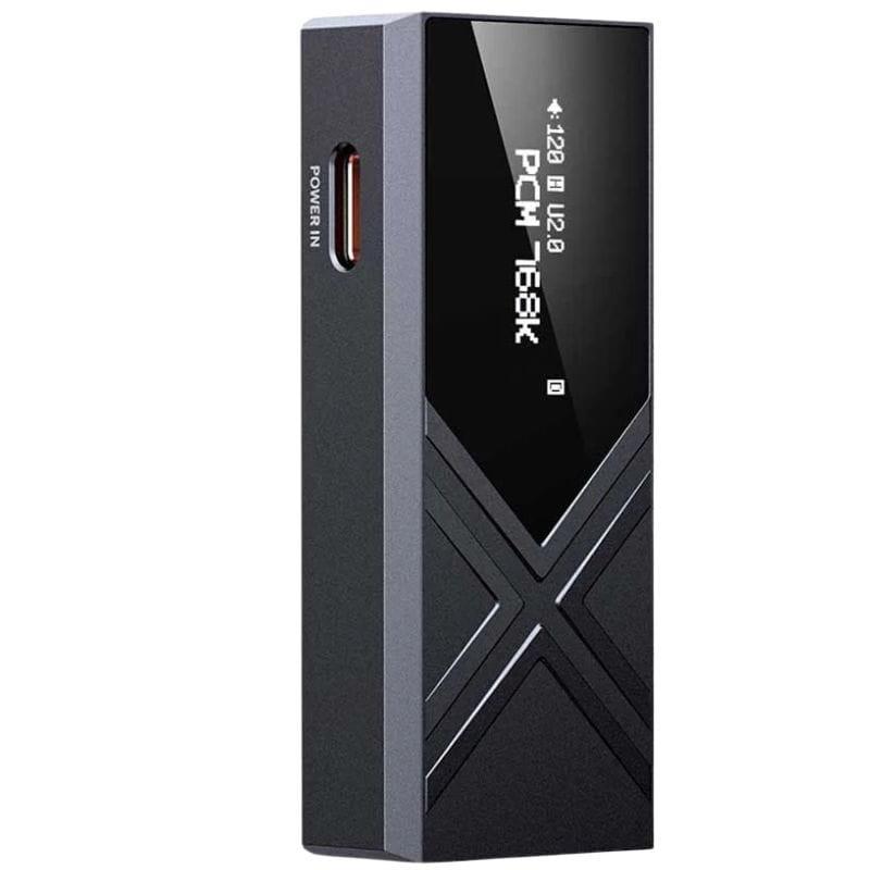 FiiO KA17 Amplificador/ DAC portátil Negro, imagen lateral
