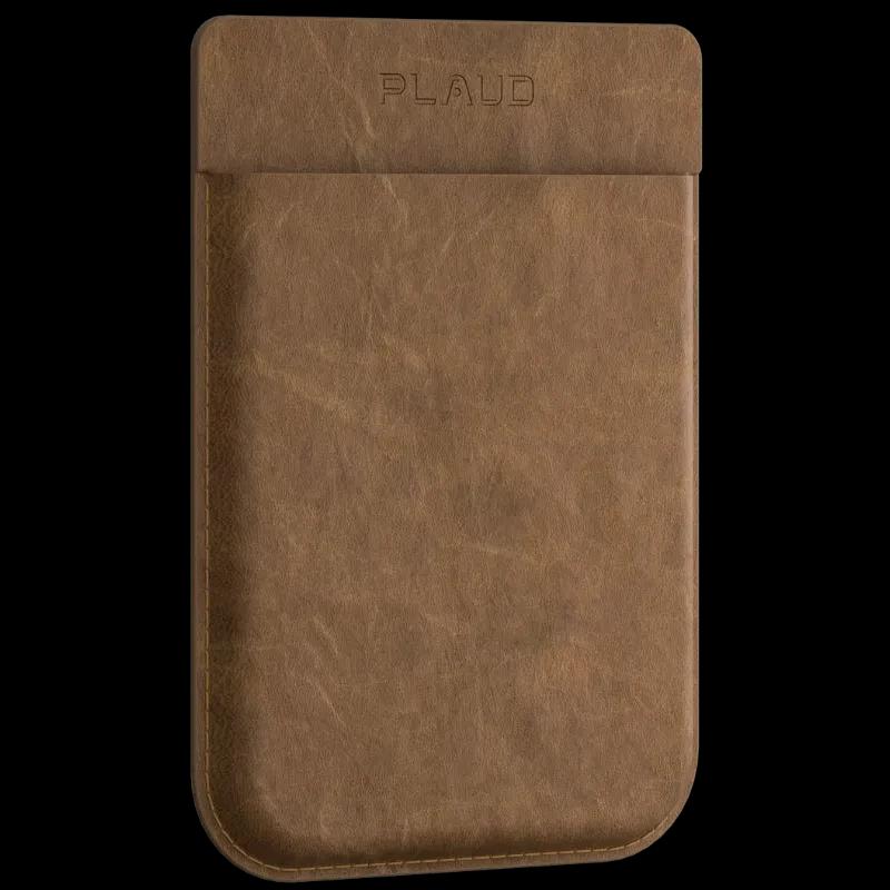 Pochette magnétique pour enregistreur Plaud Note - Marron