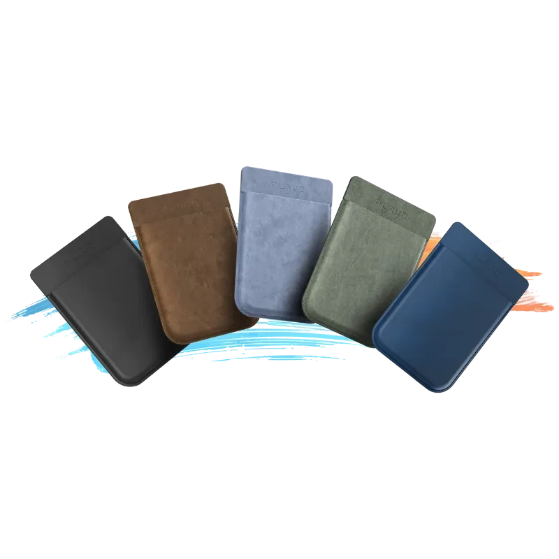 Estuche Magnético para grabadora Plaud Note - Azul, funda compacta con cierre magnético, acabado liso y bordes redondeados. Diseño elegante y protector.