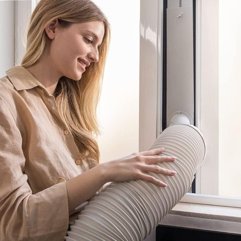 Cecotec Forceclima 7400 Soundless Touch - Climatiseur portable avec tuyau