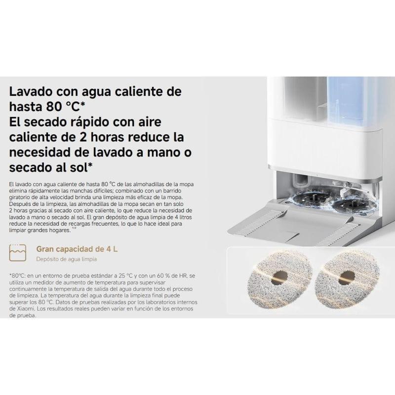 Xiaomi Robot Vacuum 5, con lavado con agua caliente