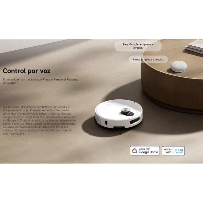 Xiaomi Robot Vacuum 5, compatible con asistentes por voz