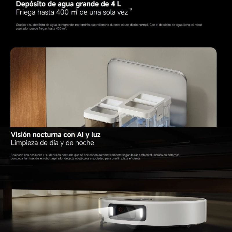 Xiaomi Robot Vacuum 5 Pro, con depósito grande