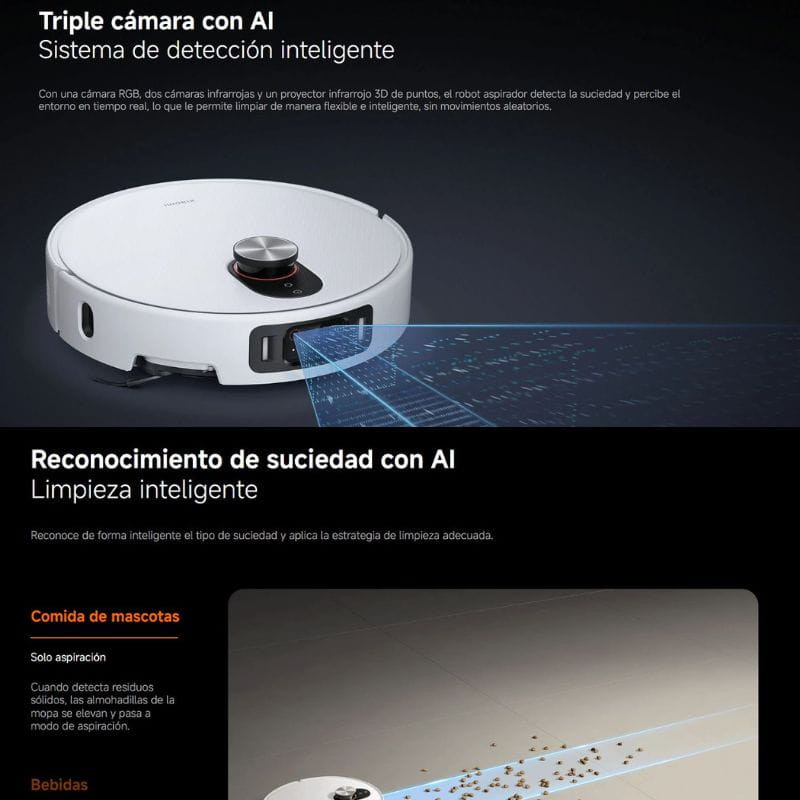 Xiaomi Robot Vacuum 5 Pro, con IA