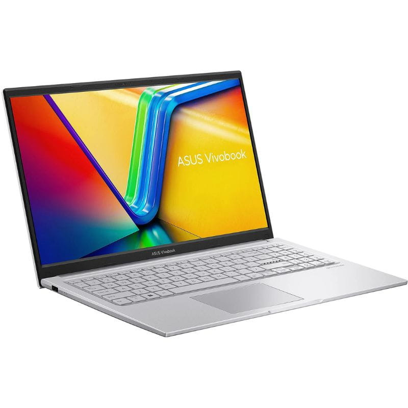 ASUS Vivobook 15 F1504VA-NJ1712W 15,6 Full HD Intel Core i5-1334U, 16 GB, SSD de 512 GB, W11, teclado QWERTY em espanhol, imagem lateral esquerda frontal