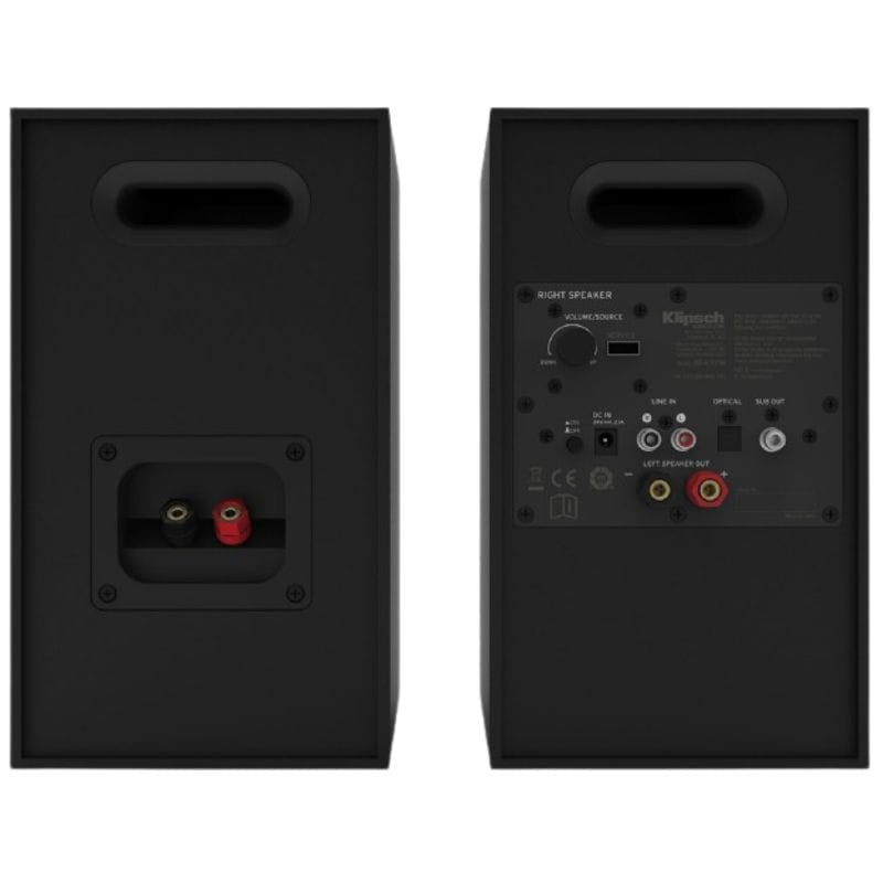 Klipsch KD400 - Par de altifalantes, imagem traseira