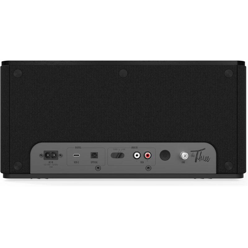 Klipsch The Tree Plus Preto - Coluna de mesa, imagem dos conectores e portas