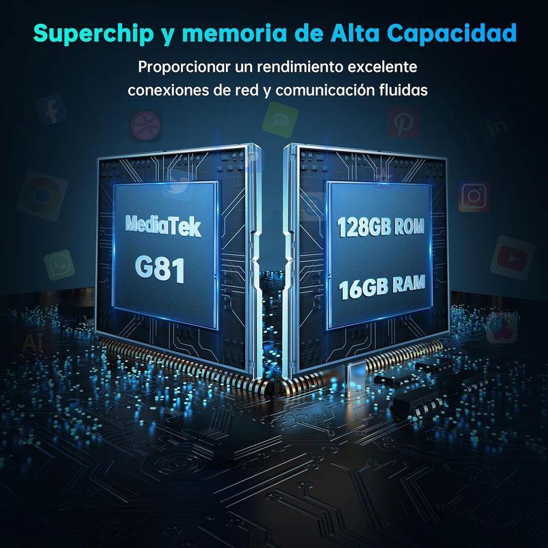 Processeur de Oukitel RT3 Pro NFC 8 4Go/128Go Orange